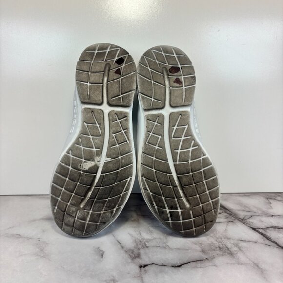 Oofos OOmg eeZee Low Slip On Comfort Recovery Shoe Blue Tie Dye Women's Size 8.5 - Picture 5 of 8